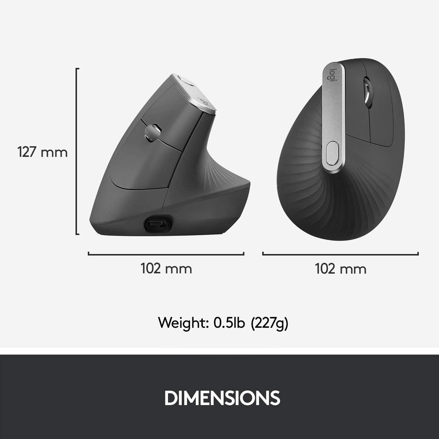 Buy Logitech,Logitech MX Vertical Ergonomic Wireless Mouse, Multi-Device, Bluetooth or 2.4GHz Wireless with USB Unifying Receiver, 4000 DPI Optical Tracking, 4 Buttons, Fast Charging, Laptop/PC/Mac/iPad OS- Black - Gadcet.com | UK | London | Scotland | Wales| Ireland | Near Me | Cheap | Pay In 3 | Computers